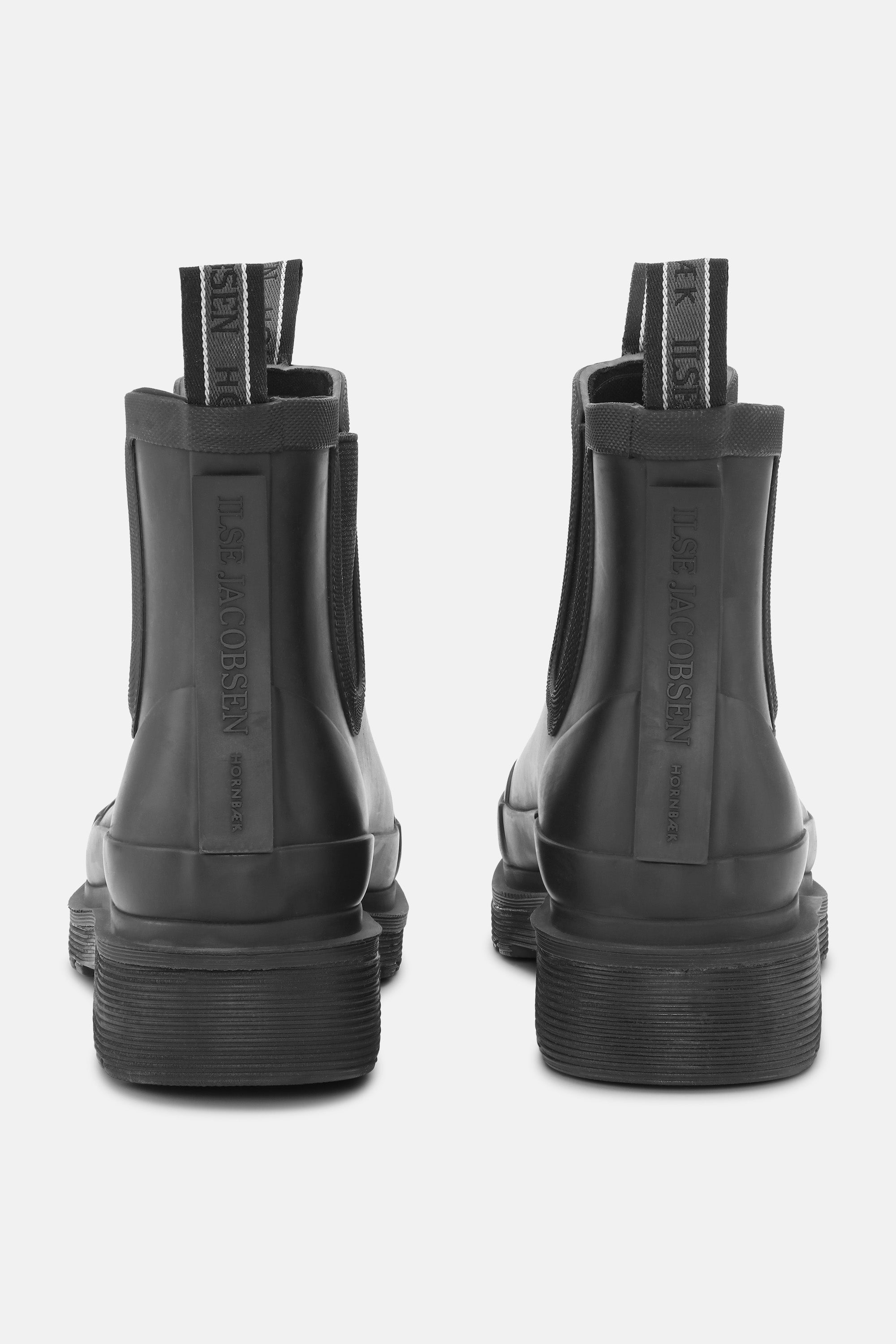 Ilse Jacobsen Hornbæk Footwear Kurze Gummistiefel Rain boots 001 Black